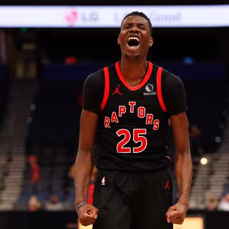 Chris Boucher, gran rendimiento. Foto: gettyimages