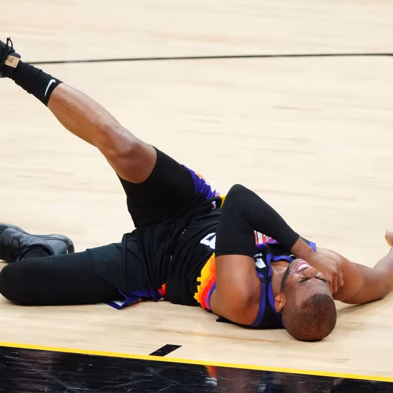 Lesiones NBA: El hombro de Chris Paul, una pesadilla para Phoenix Suns