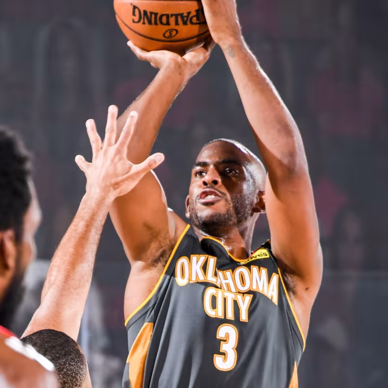 Chris Paul, jugador de Oklahoma City Thunder.