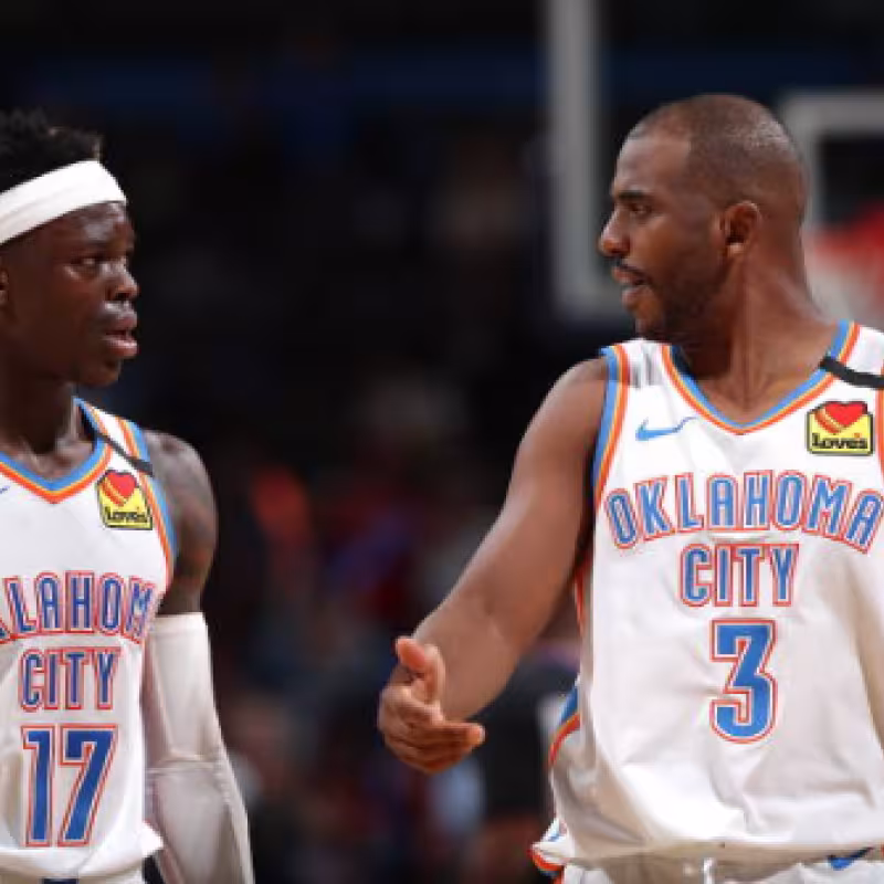 Chris Paul, líder de Oklahoma City Thunder. Foto: gettyimages