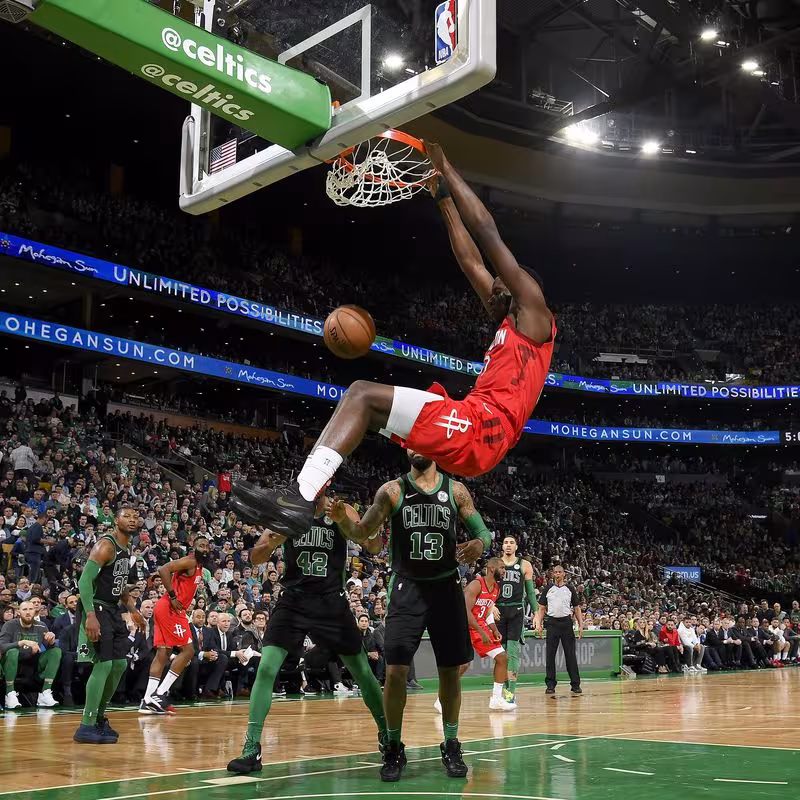 Rumores NBA: Clint Capela a Boston Celtics. Foto: gettyimages
