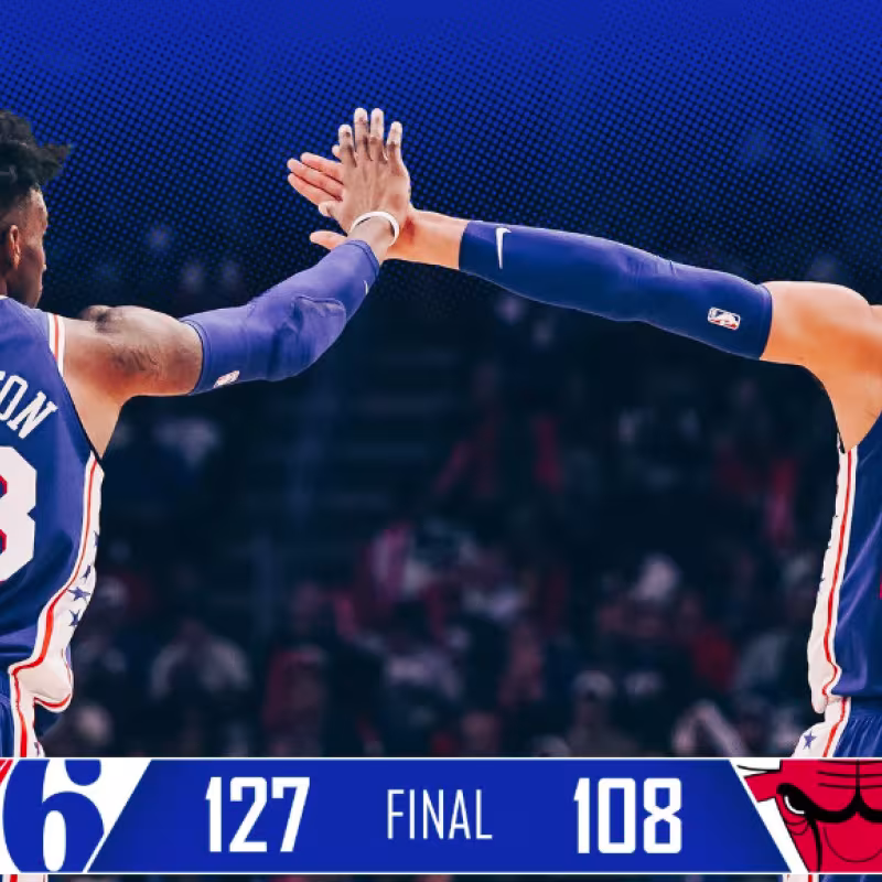 Covington y Simmons firmaron un gran partido.