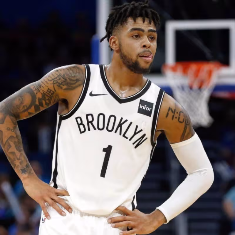 D'Angelo Russell, jugador de Brooklyn Nets.