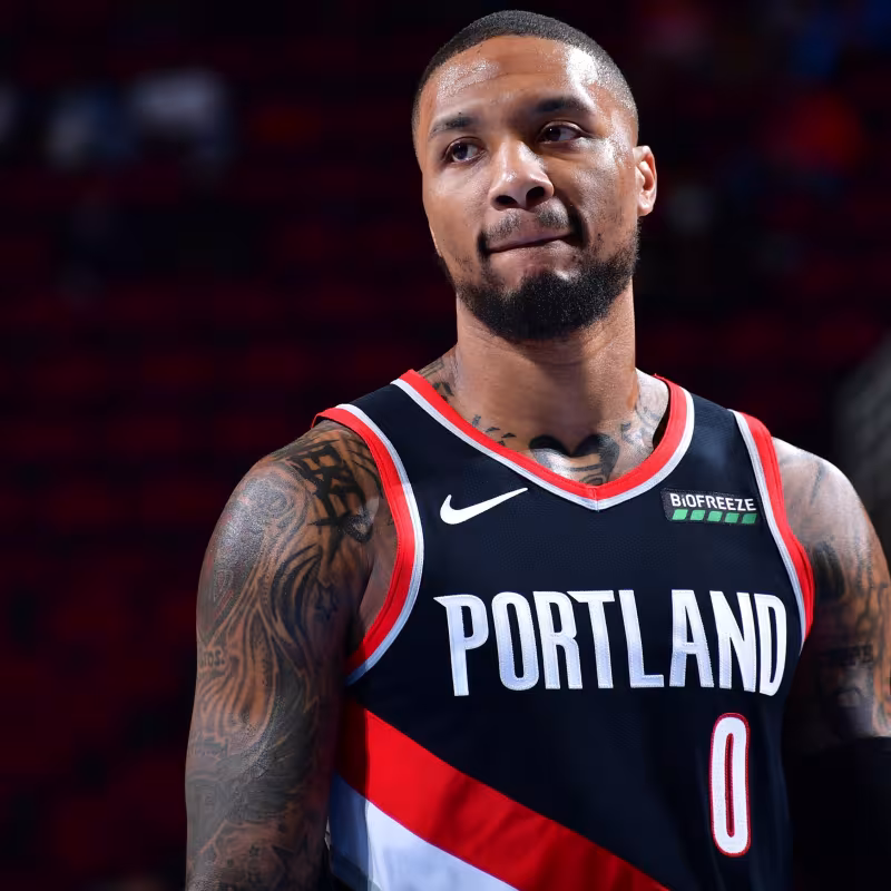 Damian Lillard, estrella de Portland Trail Blazers.