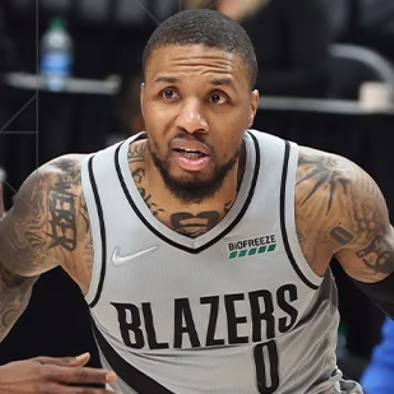 Damian Lillard, jugador de Portland Trail Blazers.
