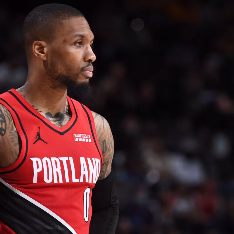 Damian Lillard, jugador de Portland Trail Blazers.