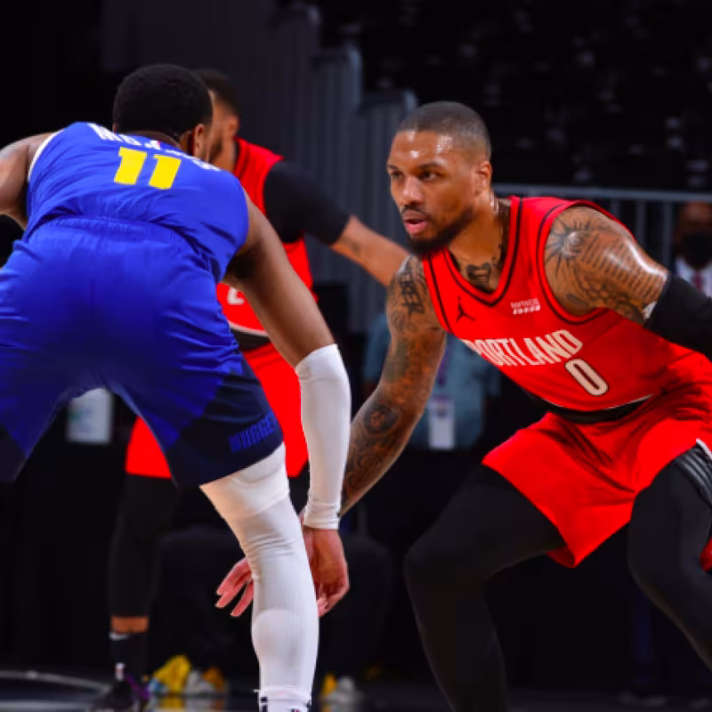 Damian Lillard, estrella de Portland Trail Blazers.