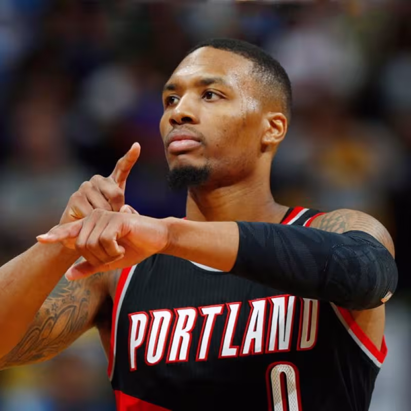 Damian Lillard, jugador de Portland Trail Blazers.