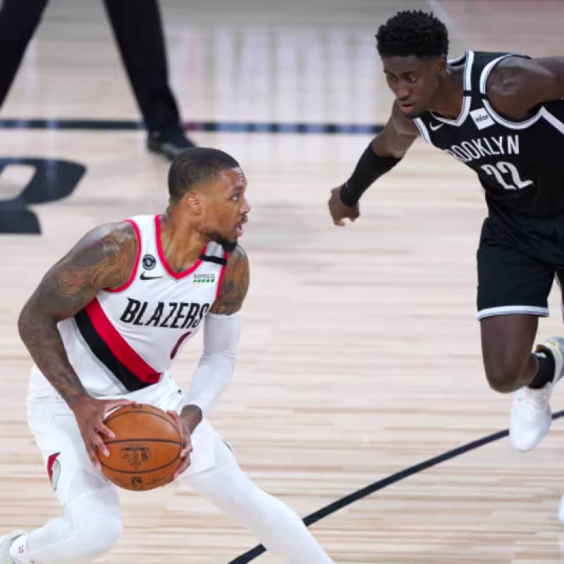 VÍDEO: No te pierdas el final de infarto entre los Blazers de Lillard y los Nets de LeVert