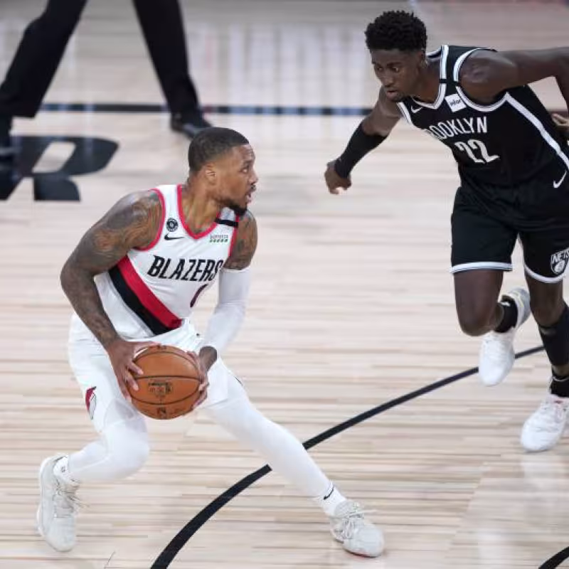 Las mejores jugadas de Damian Lillard en el partido ante Brooklyn Nets