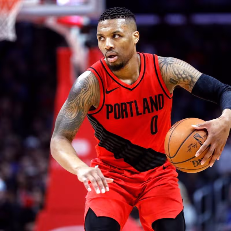 Damian Lillard, estrella de los Blazers