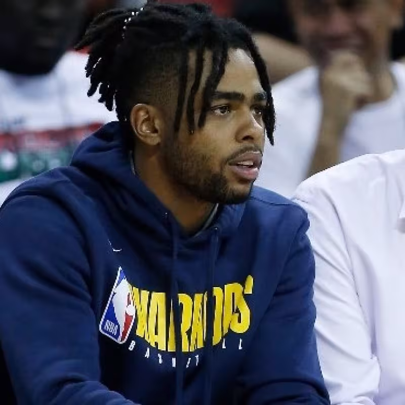 D'Angelo Russell, jugador de Golden State Warriors.