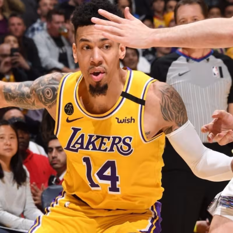 Danny Green, jugador de Los Angeles Lakers.