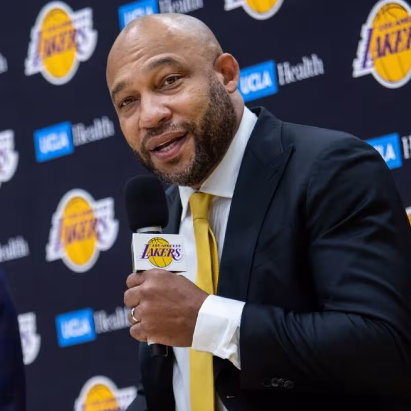 Darvin Ham, nuevo entrenador de Los Angeles Lakers.
