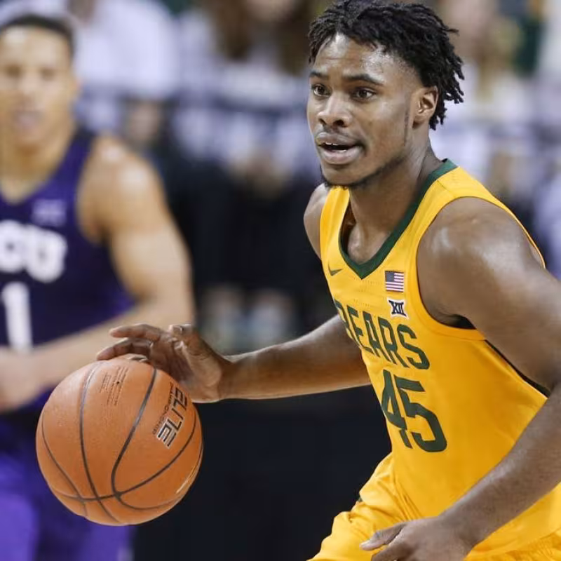 Davion Mitchell, experto tirador del NBA Draft 2021.