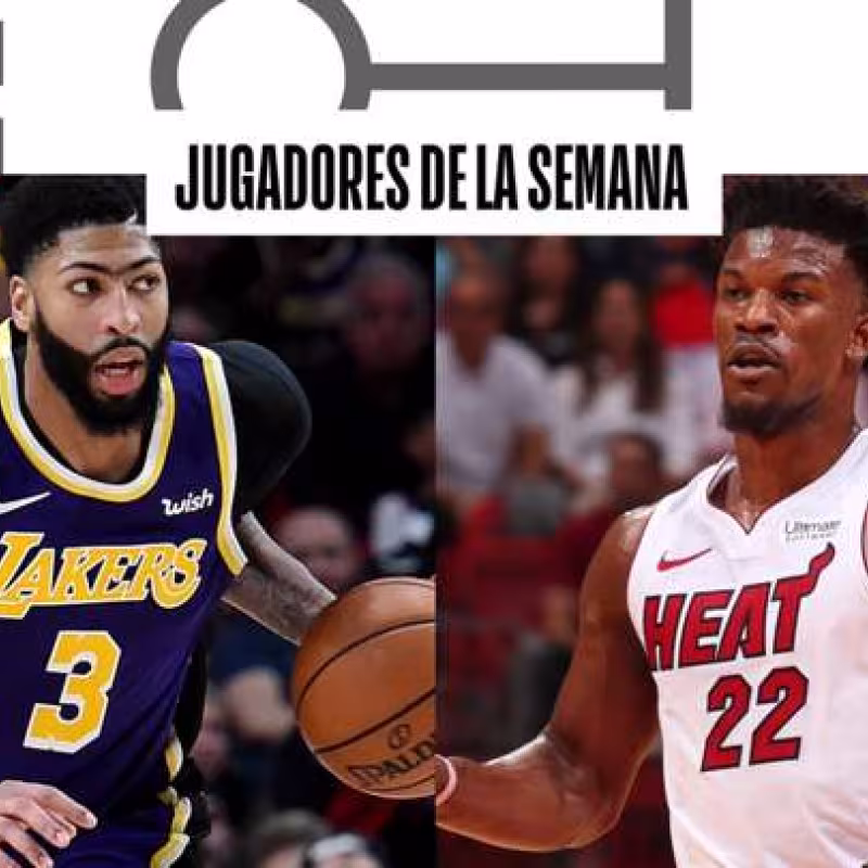 Los jugadores de la semana de la NBA: Jimmy Butler y Anthony Davis