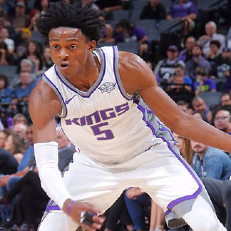 De'Aaron Fox, jugador de segundo año de Sacramento Kings.
