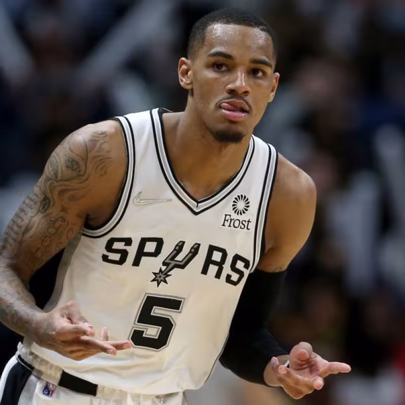 Dejounte Murray, jugador de San Antonio Spurs.
