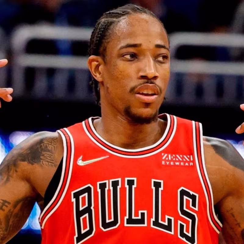 DeMar DeRozan, jugador de Chicago Bulls.