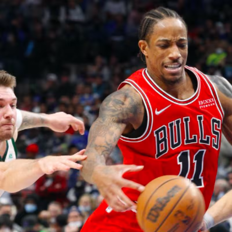 Luka Doncic y DeMar DeRozan, jugadores de febrero en la NBA