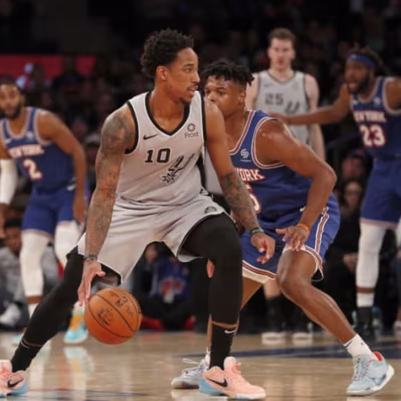 DeMar DeRozan, rumores NBA fichaje New York Knicks. Foto: gettyimages
