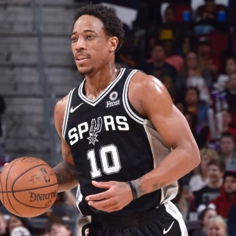 DeMar DeRozan, jugador de San Antonio Spurs.