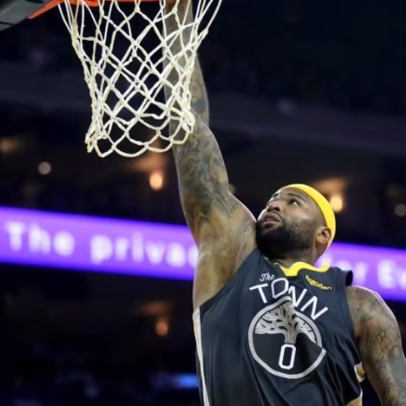 DeMarcus Cousins, jugador de Golden State Warriors.