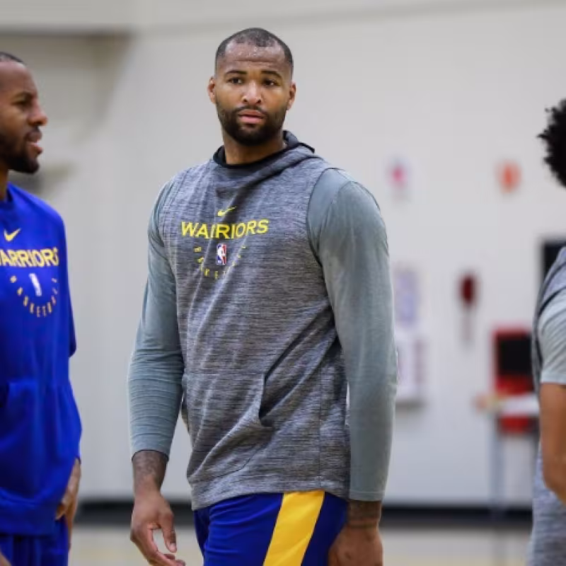 DeMarcus Cousins, jugador de Golden State Warriors.