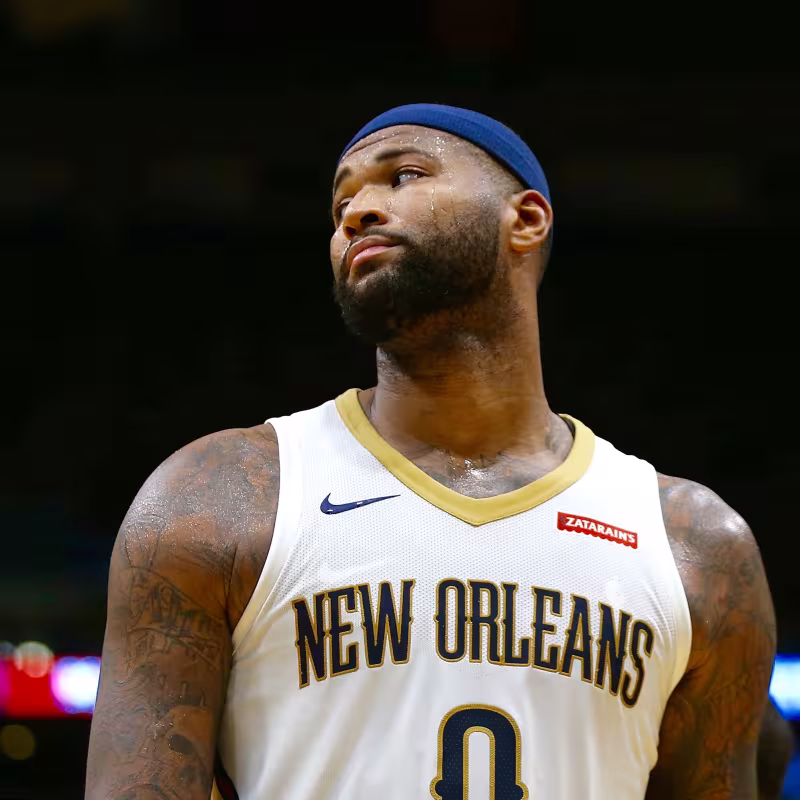 DeMarcus Cousins, jugador de Golden State Warriors.