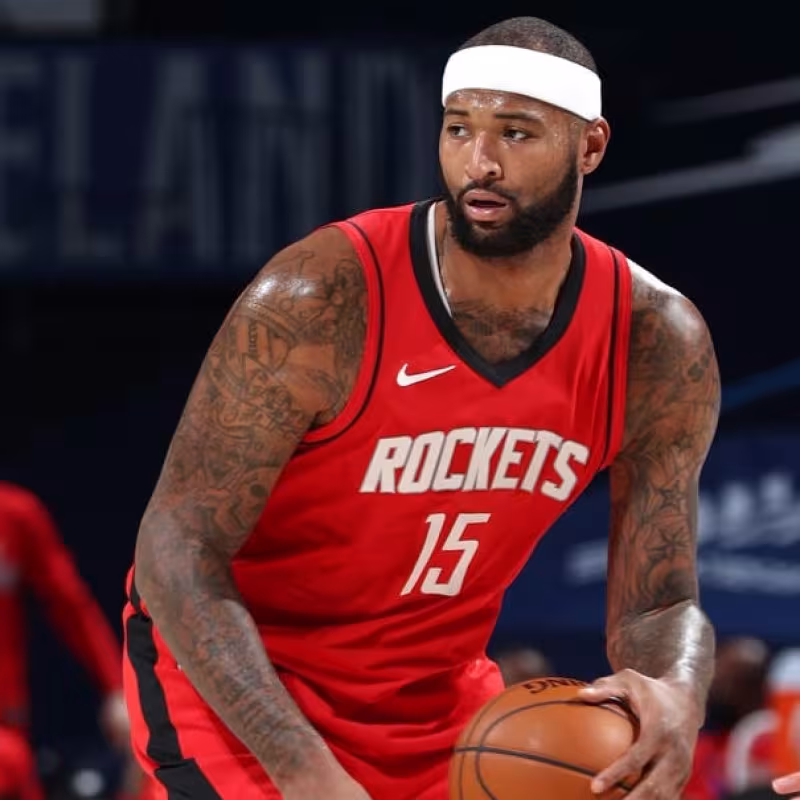 DeMarcus Cousins, jugador de Houston Rockets.