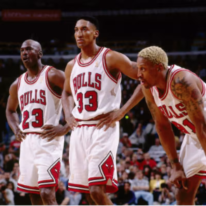Denis Rodman considera a Scottie Pippen mejor que Lebron James. Foto: gettyimages