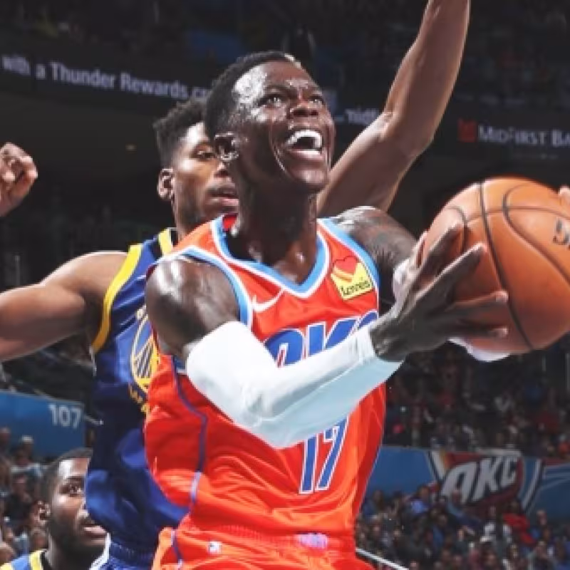 Dennis Schroeder, jugador de Oklahoma City Thunder.