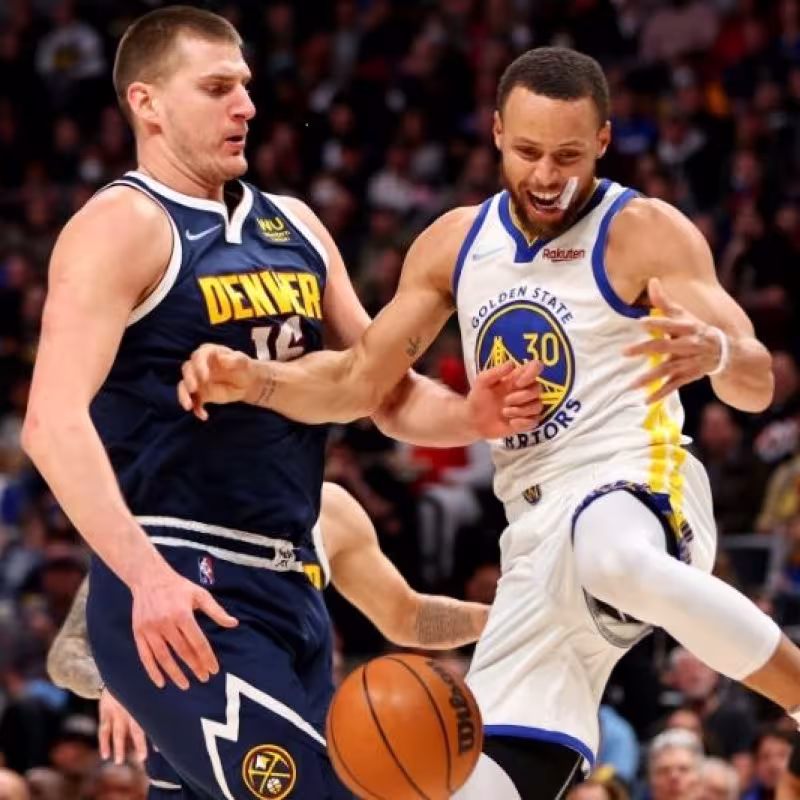Denver Nuggets gana a Golden State Warriors. Foto: gettyimages