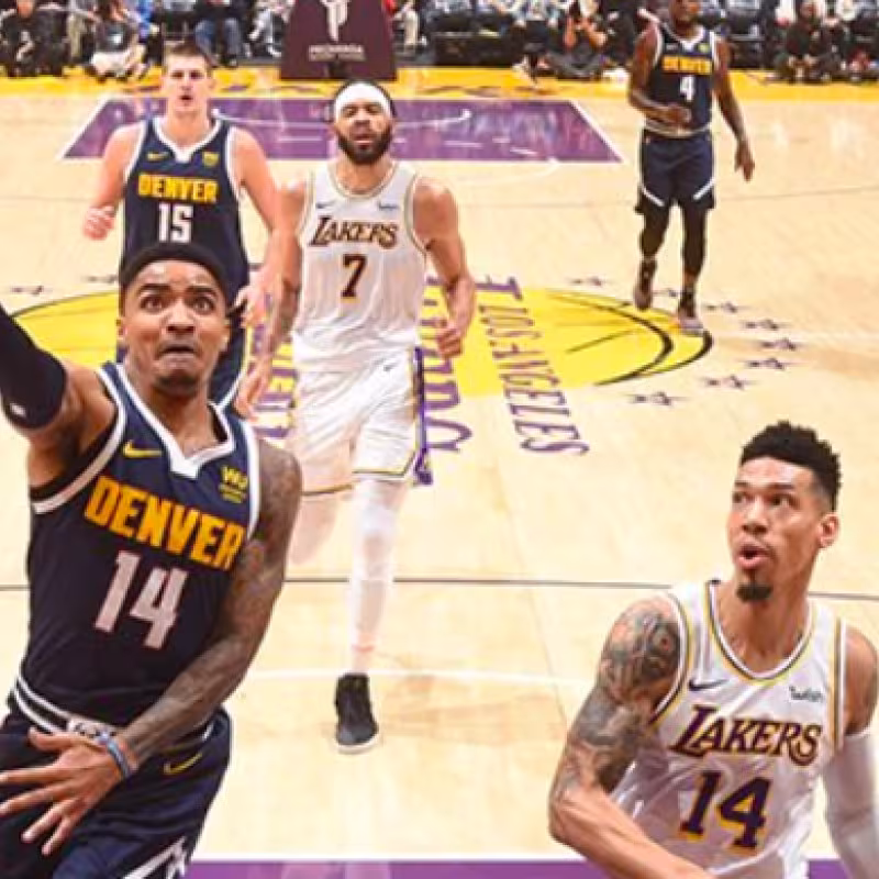 Los Nuggets arrasaron a los Lakers en el Pepsi Center.
