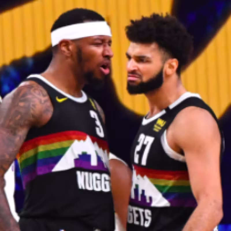Jamal Murray jugó un duelo excepcional ante los Lakers.