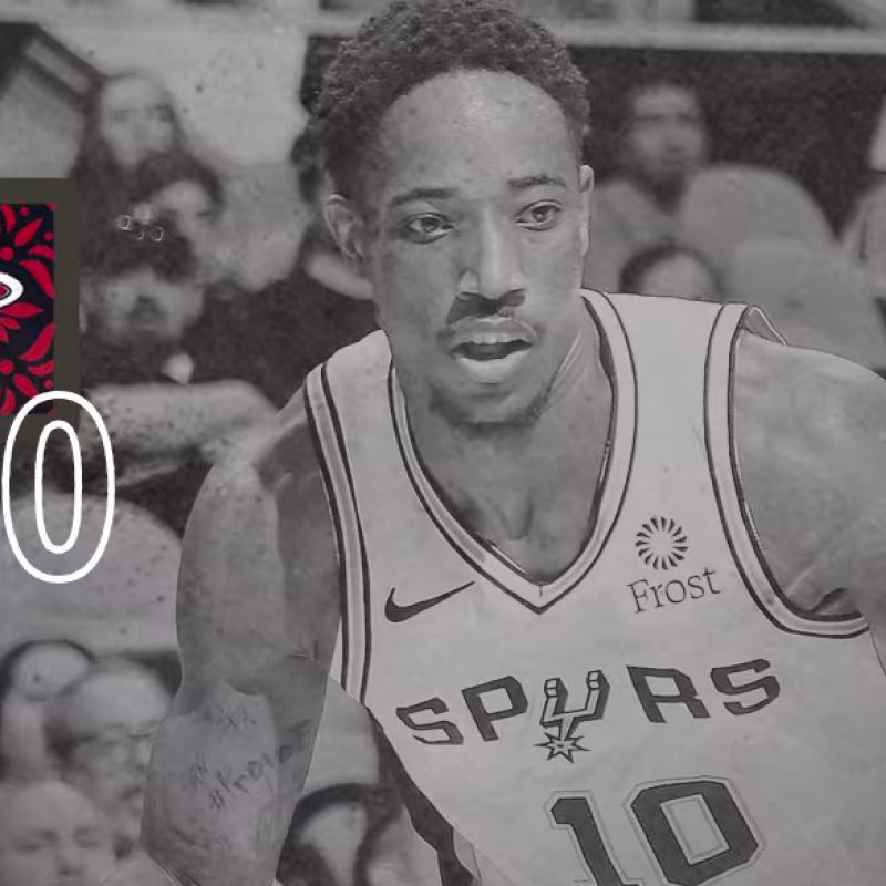 DeRozan, en su debut con San Antonio Spurs.