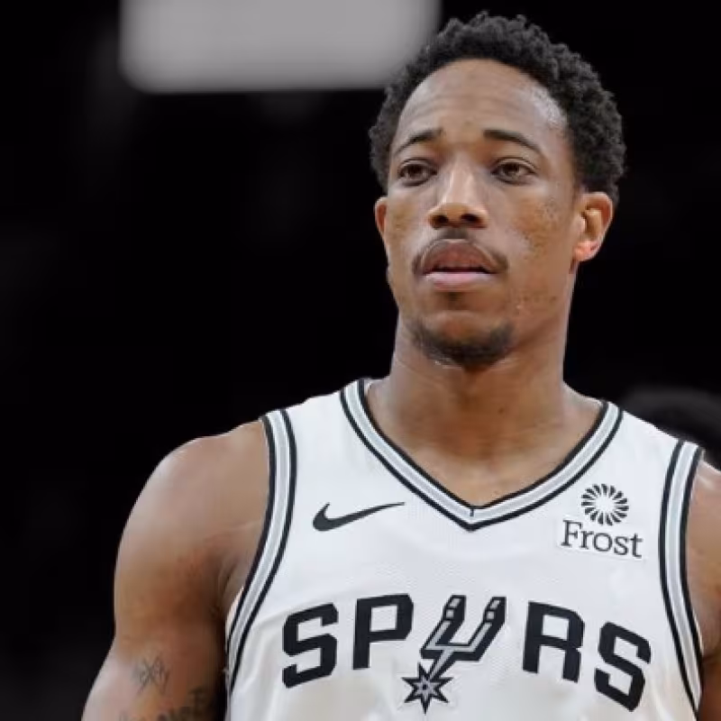 DeMar DeRozan, jugador de San Antonio Spurs.