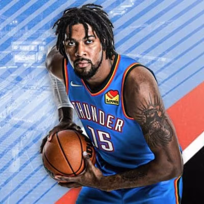 Derrick Favors ejerce su player option con Oklahoma City Thunder