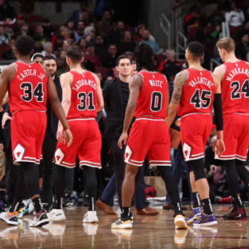 Desastre de los Chicago Bulls tras la marcha de Jordan. Foto: gettyimages