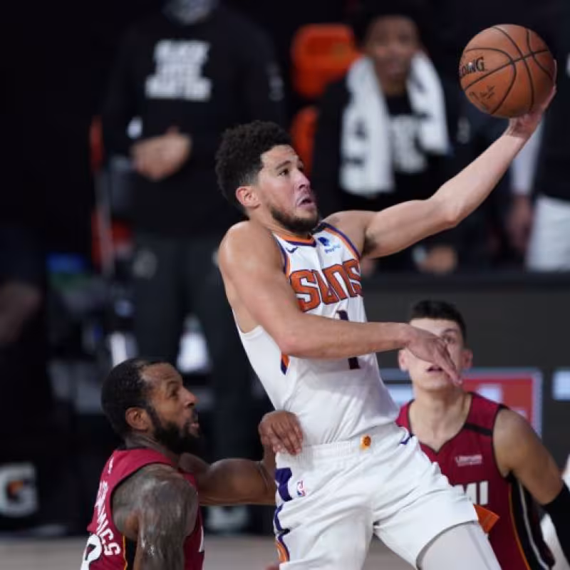 Devin Booker habla del éxito de los Phoenix Suns. Foto: gettyimages