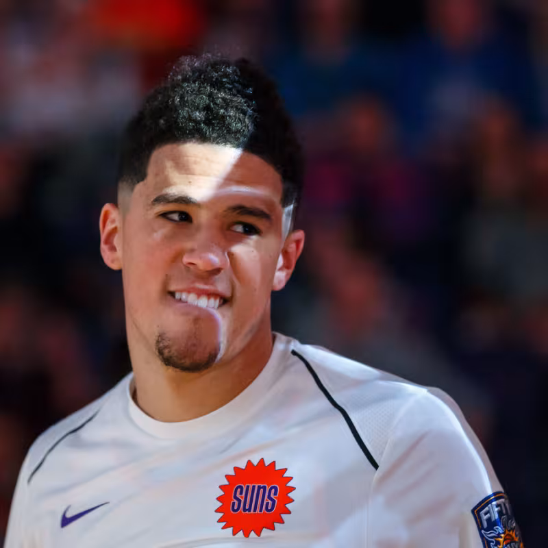 Devin Booker, jugador de los Suns.