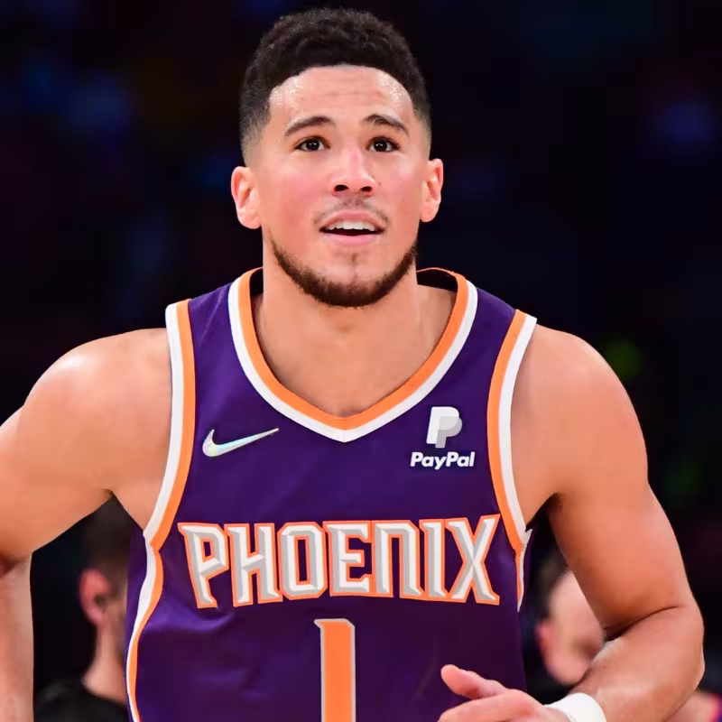 Devin Booker, jugador de Phoenix Suns.