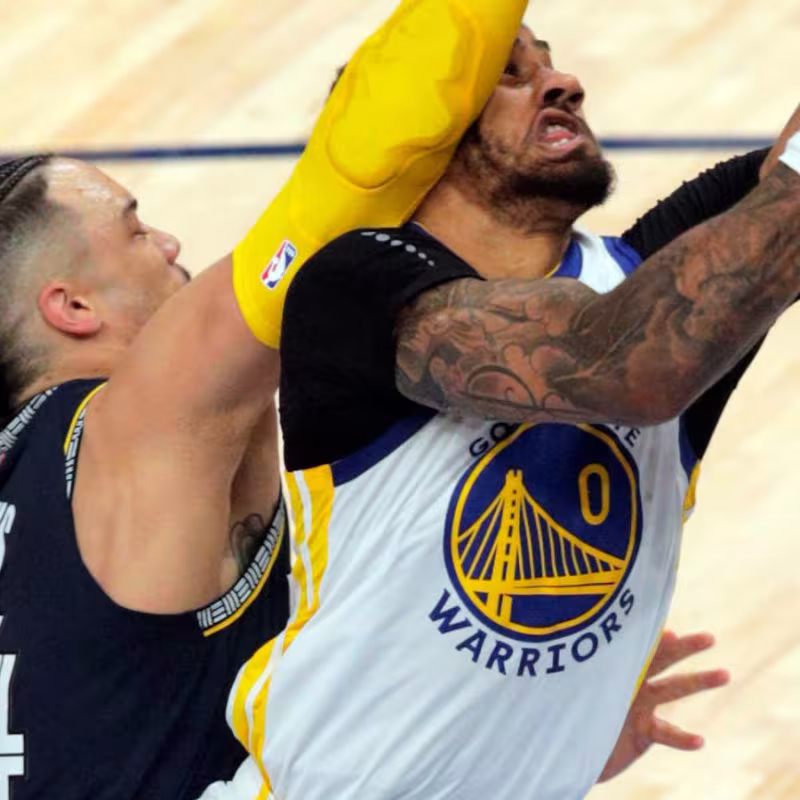 La falta antideportiva de Dillon Brooks sobre Gary Payton II. 