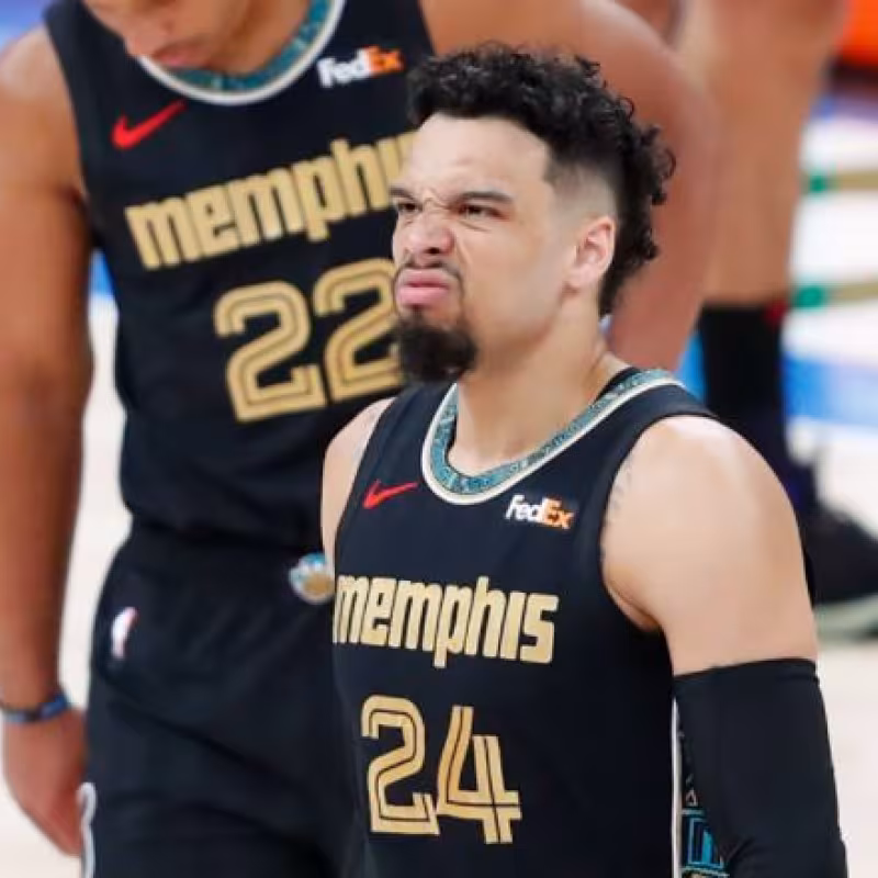 Dillon Brooks celebra una canasta con Memphis Grizzlies "Foto: NBA.com"