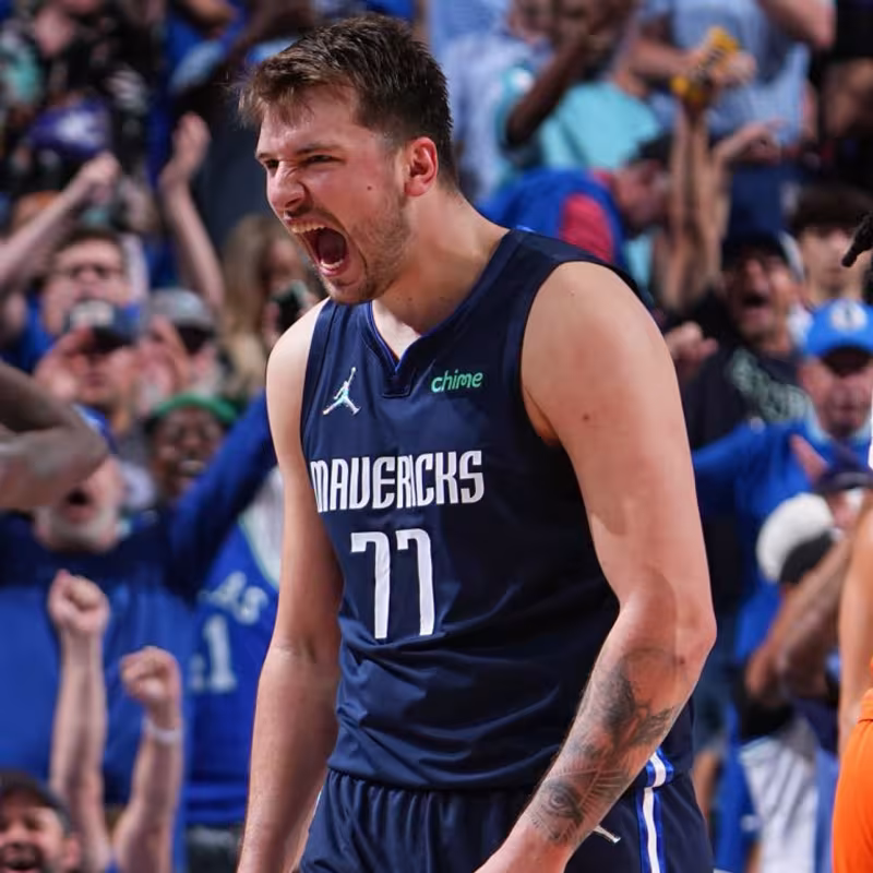 Luka Doncic, grandeza ante Phoenix Suns. Foto: gettyimages