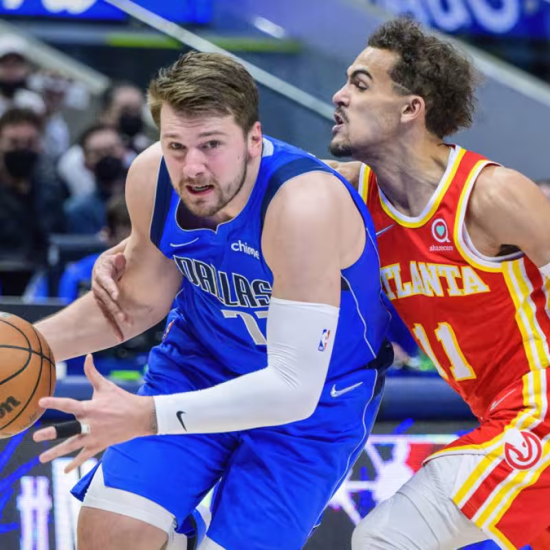 El dato que sitúa a Trae Young por delante de Doncic esta temporada