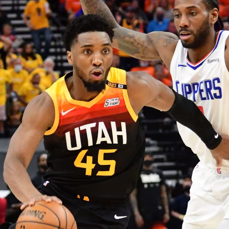 Donovan Mitchell, líder absoluto Utah Jazz. Foto: gettyimages