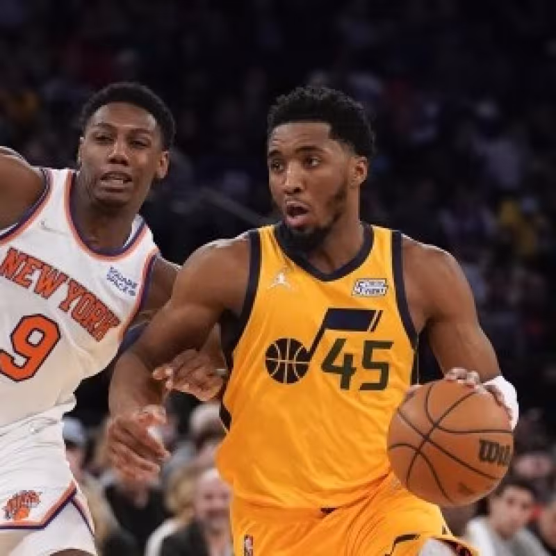 Donovan Mitchell, jugador de Utah Jazz.