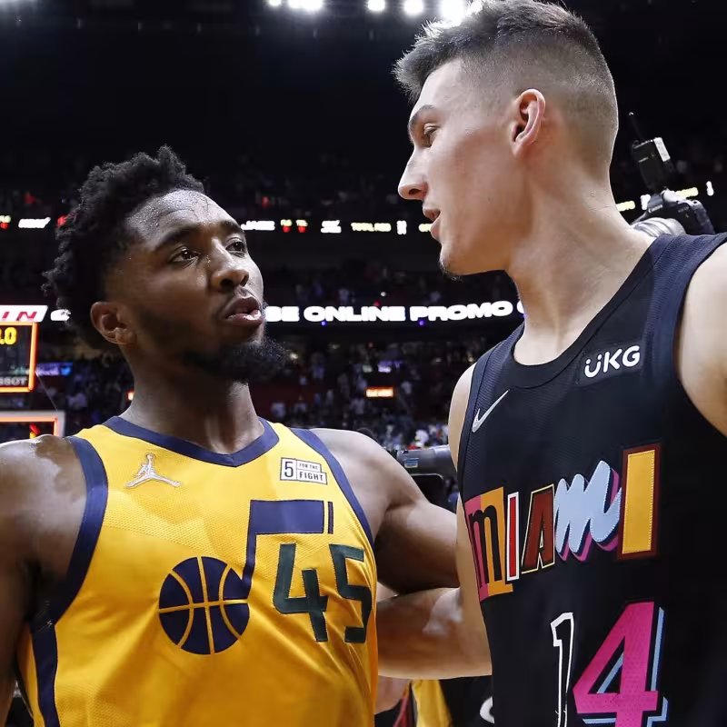 Donovan Mitchell, jugador de Utah Jazz.