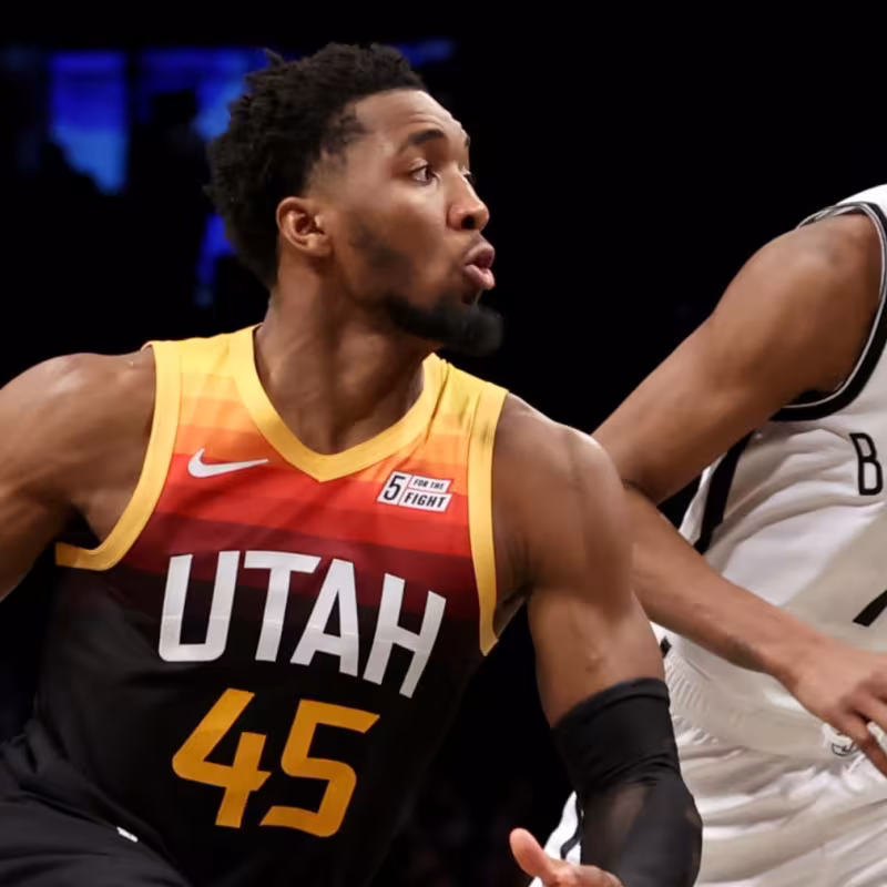 Donovan Mitchell, jugador de Utah Jazz.